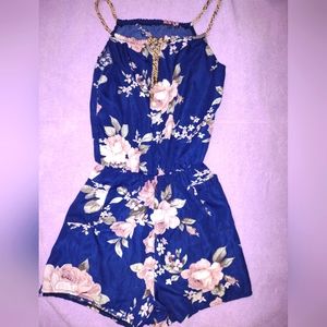 Floral romper